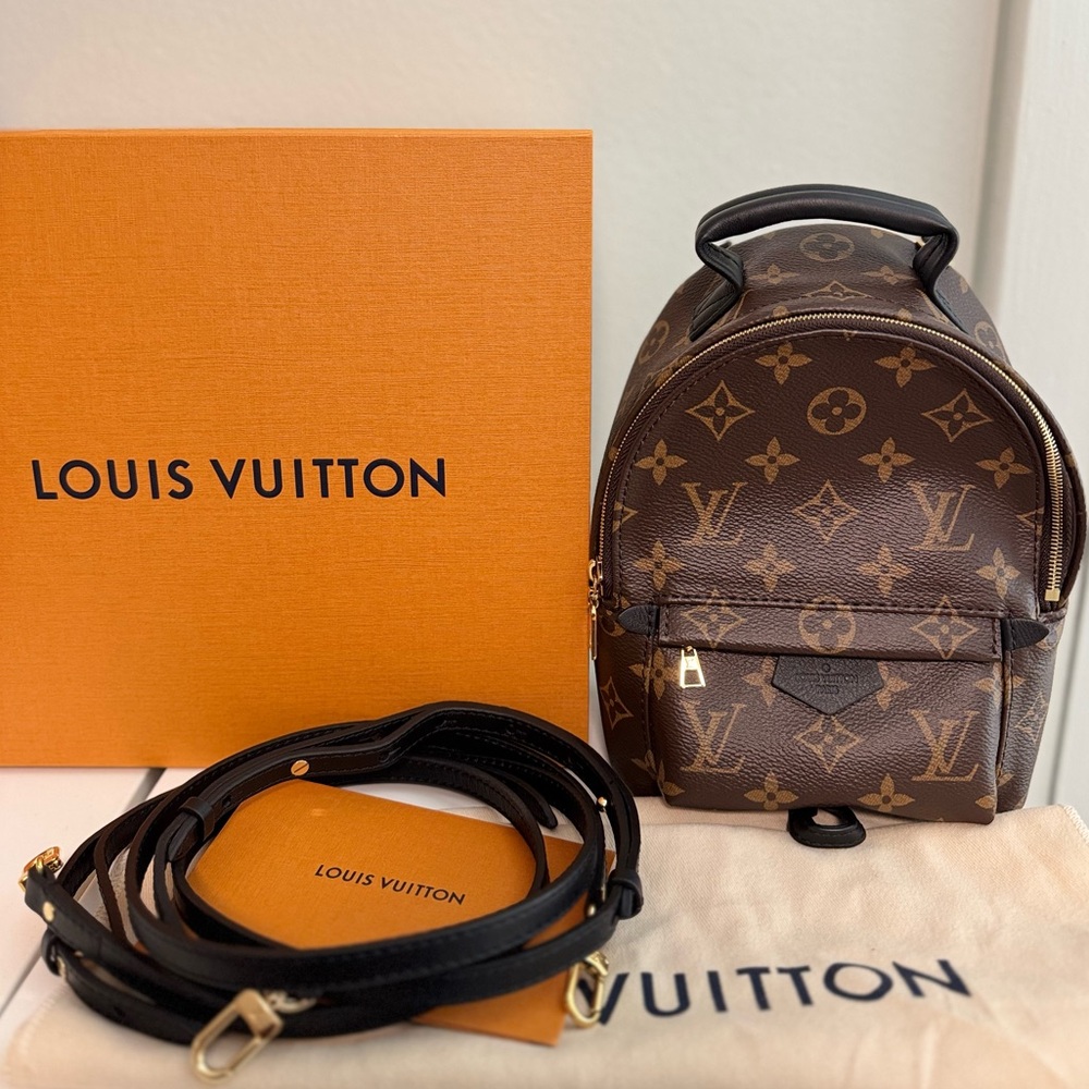 Louis Vuitton Monogram Palms Spring mini Backpack